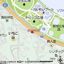 長崎県諫早市栗面町176周辺の地図