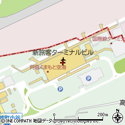 味千×桂花阿蘇くまもと空港店周辺の地図