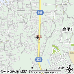肥後銀行池田支店周辺の地図