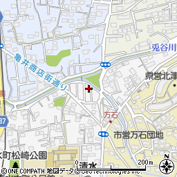 熊本県熊本市北区清水本町26-6周辺の地図