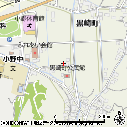 長崎県諫早市黒崎町216-3周辺の地図