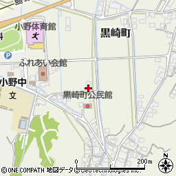 長崎県諫早市黒崎町215周辺の地図