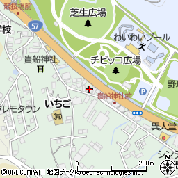 長崎県諫早市栗面町209周辺の地図
