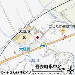 長崎県雲仙市吾妻町永中名49周辺の地図