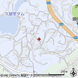 長崎県西彼杵郡時津町久留里郷周辺の地図