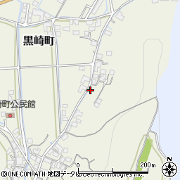 長崎県諫早市黒崎町1355周辺の地図