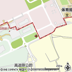 国土交通省九州地方整備局　熊本空港出張所周辺の地図