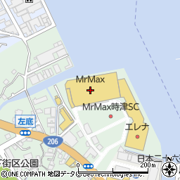 ＭｒＭａｘ時津店周辺の地図