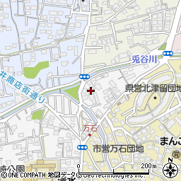 熊本県熊本市北区清水本町33-52周辺の地図