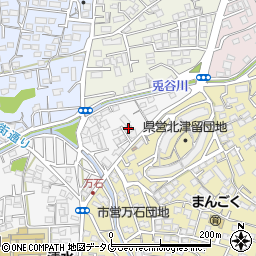 熊本県熊本市北区清水本町33-41周辺の地図