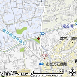 熊本県熊本市北区清水本町32周辺の地図