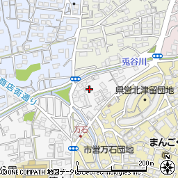 熊本県熊本市北区清水本町33-45周辺の地図