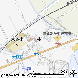 長崎県雲仙市吾妻町永中名23周辺の地図