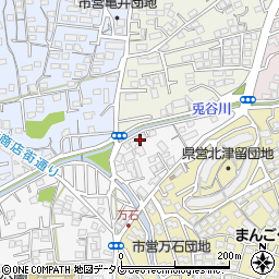 熊本県熊本市北区清水本町33-23周辺の地図