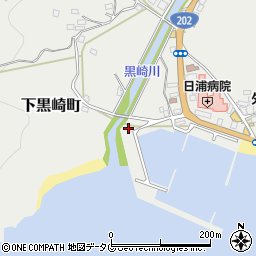 長崎県長崎市下黒崎町1456周辺の地図