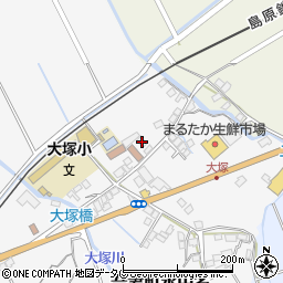 長崎県雲仙市吾妻町永中名47周辺の地図