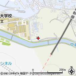 長崎県諫早市平山町17周辺の地図