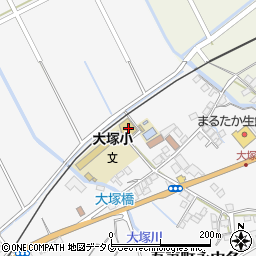 長崎県雲仙市吾妻町永中名52周辺の地図