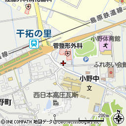 そうごう薬局　諫早小野町店周辺の地図