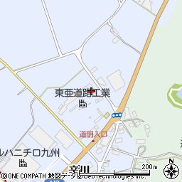 東亜道路工業株式会社　熊本中央アスコン周辺の地図