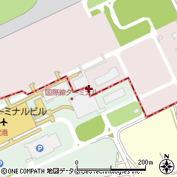 熊本空港（阿蘇くまもと空港）周辺の地図
