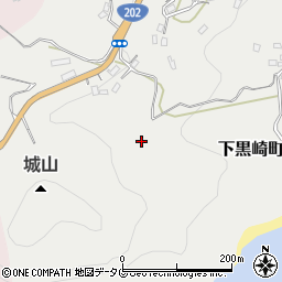 長崎県長崎市下黒崎町1710周辺の地図