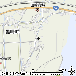 長崎県諫早市黒崎町1362周辺の地図
