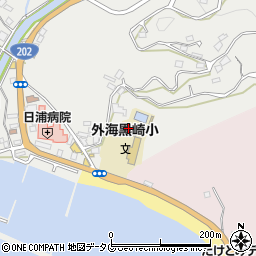 長崎県長崎市下黒崎町4周辺の地図