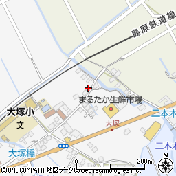 長崎県雲仙市吾妻町永中名37周辺の地図