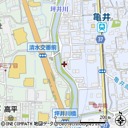 井村・宅建周辺の地図
