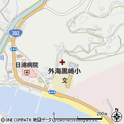 長崎県長崎市下黒崎町27周辺の地図