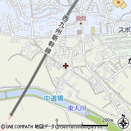 長崎県諫早市平山町120-2周辺の地図