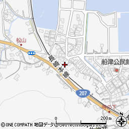長崎県諫早市多良見町木床周辺の地図