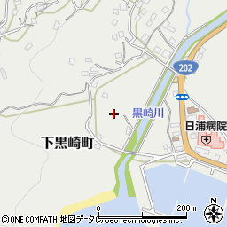 長崎県長崎市下黒崎町2860周辺の地図