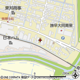 若竹丸周辺の地図