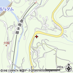 長崎県西彼杵郡長与町本川内郷周辺の地図