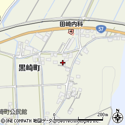 長崎県諫早市黒崎町168周辺の地図