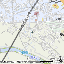 長崎県諫早市平山町122周辺の地図