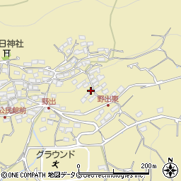 熊本県熊本市西区河内町野出930周辺の地図