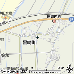 長崎県諫早市黒崎町176周辺の地図