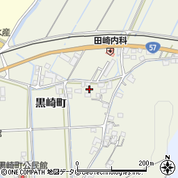 長崎県諫早市黒崎町169周辺の地図
