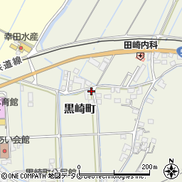 長崎県諫早市黒崎町178周辺の地図