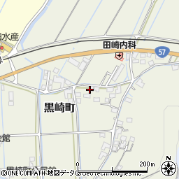 長崎県諫早市黒崎町173周辺の地図