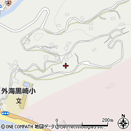 長崎県長崎市下黒崎町886周辺の地図