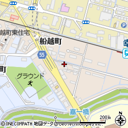 長崎県諫早市船越町640周辺の地図