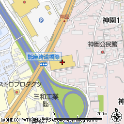 スポーツＤＥＰＯ・ＧＯＬＦ５熊本インター店周辺の地図