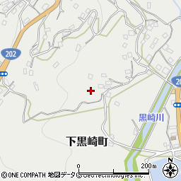 長崎県長崎市下黒崎町2738周辺の地図