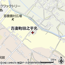 長崎県雲仙市吾妻町田之平名271周辺の地図