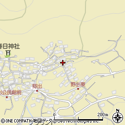 熊本県熊本市西区河内町野出916周辺の地図