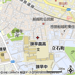 長崎県諫早市船越町1061周辺の地図